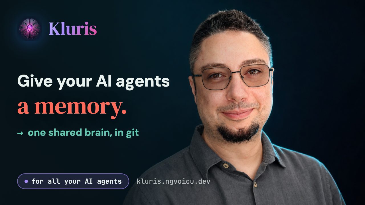 Kluris — one brain for all your AI agents